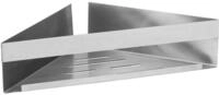 WENKO Turbo-Loc&reg; Eckablage Genova Matt, Bad-Ablage aus mattem, hochwertigem
