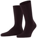 FALKE Herren Socken Nelson M So Wolle einfarbig 1 Paar, Rot Barolo 8596, 39-42