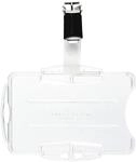 Durable Pass-Halter f&uuml;r 2 Karten, 25 St&uuml;ck, transparent, 821819