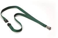 Durable Textilband Soft Colours mit Karabinerhaken, 10 St&uuml;ck, petrol, 812732