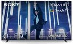 Sony BRAVIA 8 OLED 65 Zoll 4K HDR Google Smart TV (2024) | Gaming Features,IMAX