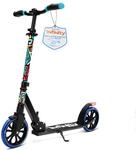 SereneLife Roller, Stabiler Cityroller, H&ouml;henverstellbarer Big Wheel Scooter,