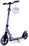 SereneLife Roller, Stabiler Cityroller, H&ouml;henverstellbarer Big Wheel Scooter,