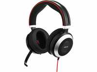 Jabra Evolve 80 UC Wired Stereo Over-Ear Headset – Unified Communications...