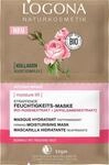 LOGONA Naturkosmetik straffende Feuchtigkeitsmaske, gl&auml;ttende Gesichtsmaske f&uuml;r