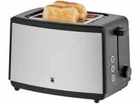 WMF Bueno Edition Toaster 2 Scheiben Edelstahl, Doppelschlitz Toaster mit