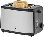WMF Bueno Edition Toaster 2 Scheiben Edelstahl, Doppelschlitz Toaster mit