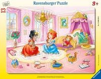 Ravensburger Kinderpuzzle - 12000855 Im Prinzessinnenschloss - 8-17 Teile