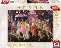 Schmidt Spiele 58528 Markus Binz, La Primavera 2024, 1000 Teile Puzzle