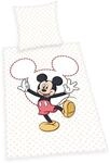 Herding Bettw&auml;sche-Set Disney's Mickey Mouse, Kopfkissenbezug 80 x 80 cm,...