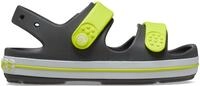 Crocs Unisex Kinder Crocband Cruiser Sandal T Sandalen, Slate Grey/Acidity, 19/20 EU