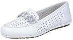 Rieker Damen Slipper 46885-80 wei&szlig; Gr. 39