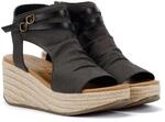 Blowfish Malibu Damen Lacey-c-Rope Espadrille Keilsandalen, Schwarz, 40 EU