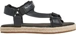 Pepe Jeans Herren Sunset Savage Sandale, Schwarz (Schwarz), 8
