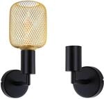 Paulmann 71139 Wandleuchte Ravi IP44 E27 max. 60W Schwarz matt Wandlampe ohne