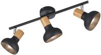 RL LIVE YOUR LIGHT Reality Leuchten Spotbalken Latika R81523032, Metall Schwarz matt,