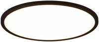 Reality Leuchten LED Deckenleuchte Aureo R64371932, Kunststoff Schwarz matt,...