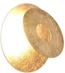 Trio Leuchten Wandleuchte Leano 240310179, Metall goldfarbig, inkl. 6 Watt LED,