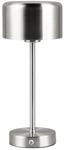 Reality Leuchten LED Akku Tischleuchte Jeff R59151107, Metall Nickel matt,...