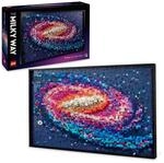 LEGO Art Die Milchstra&szlig;en-Galaxie, Wanddeko, Geschenk f&uuml;r Weltraum- und