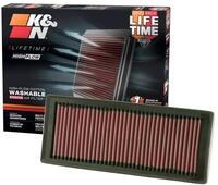 K&N 33-2945 Motorluftfilter: Hochleistung, Pr&auml;mie, Abwaschbar,...
