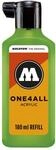 Molotow ONE4ALL Refill Acryl, Farbe 222 kacao77 universes green 180 ml,