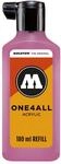 Molotow ONE4ALL Refill Acryl, Farbe 200 neon pink 180 ml, Nachf&uuml;lltinte f&uuml;r