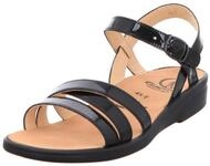 Ganter Damen Sonnica Sandale, schwarz, 45 EU Schmal
