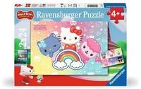 Ravensburger Kinderpuzzle 12001034 - Die besten Freunde - 2x24 Teile Hello Kitty