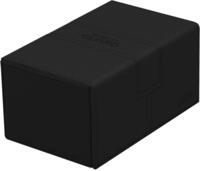 Ultimate Guard Twin Flip`n`Tray 160+ XenoSkin Monocolor Schwarz