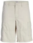 JACK & JONES Herren Jpstcole Jjcampaign Short Cargoshorts, Moonbeam, S