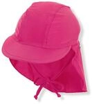 Sterntaler M&auml;dchen Schirmm&uuml;tze mit Nackenschutz, UV-Schutz 50+, Alter: 9-12...