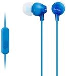 Sony MDR-EX15APLI In-Ear-Kopfh&ouml;rer, Mit Mikrofon, Blau