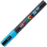 POSCA - Acrylmarker PC-3M mit feiner Rundspitze Hellblau