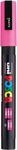 POSCA - Acrylmarker PC-3M mit feiner Rundspitze Rosa | Marker mit 0,9-1,3 mm