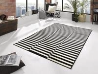 Hanse Home Teppich Panel &ndash; Wohnzimmerteppich Kurzflor Streifen Design