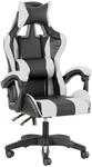 Baroni Home Gaming-Stuhl, ergonomischer B&uuml;rostuhl, gepolstert Gaming Sessel mit