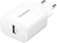 Intenso W5A Power Adapter - 5W USB-A Netzteil f&uuml;r iPhone & Samsung, Wei&szlig; 