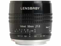 Lensbaby Velvet 56 Nikon F/Brennweite 56 mm, Blende f/1,6/1:2 Makro...