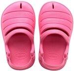 Havaianas Unisex Baby Clog Sandal, Cyber Pink, 9 UK Child
