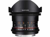 Samyang 8/3,8 Objektiv Fisheye II Video DSLR Canon EF manueller Fokus...