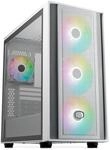 Cooler Master MasterBox 600 RGB Full Tower Cristal Templado USB-C Blanca
