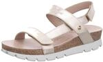 Panama Jack Women's Sandals, Selma Shine B1, Oro/Gold, 40 EU