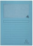Exacompta 50252E 25er Pack Fenstermappen Super PEFC zertifiziert Karton 160g/m&sup2;