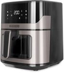 BLACK+DECKER BXAF6500E - 1600W, Hei&szlig;luftfritteuse, 6,5L, Bis zu 1300g Pommes frites,