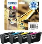 Epson 16XL Pen & Crossword Genuine Multipack, 4-colours Ink Cartridges,...