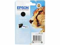 Epson Original T0711 Tinte Gepard, wisch- und wasserfeste (Singlepack) schwarz
