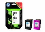 HP 300 (CN637EE) Multipack Original Druckerpatronen 1xSchwarz, 1xFarbe f&uuml;r HP