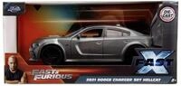 Jada Toys - Fast and Furious Auto Dodge Charger (1:24, grau) - Modellauto 2021...