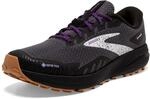 Brooks Damen Divide 4 GTX Sneaker, Black/Blackened Pearl/Purple, 36.5 EU